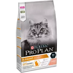 Сухой корм для кошек, шерсть которых требует дополнительного ухода Pro Plan Elegant Adult Salmon 1,5 кг (лосось) (7613036529150)