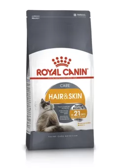 Сухой корм для котов, шерсть которых требует дополнительного ухода Royal Canin Hair & Skin 2 кг (домашняя птица) (2526020)