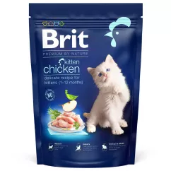 Brit Premium by Nature Cat Kitten 800 г (курка) сухий корм для кошенят