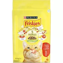 Сухий корм для котів Friskies 10 кг (курка та яловичина) (5997204569004)