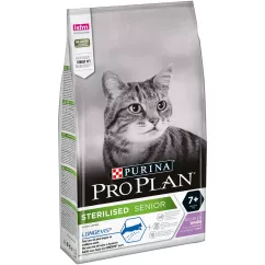 Сухой корм для летних стерилизованных кошек Pro Plan Sterilised 7+ Turkey 1,5 кг (индейка) (7613034989673)