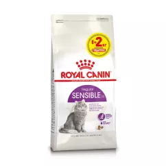 Royal Canin sensible 8 кг + 2 кг (домашняя птица) сухой корм для котов с чувствительным пищеварением