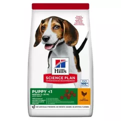 Hills Science Plan Puppy Medium Breed 2,5 кг (курка) сухий корм для цуценят середніх порід
