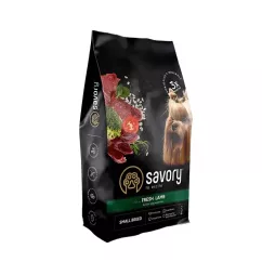 Savory 8 кг (ягня) сухий корм для собак малих порід