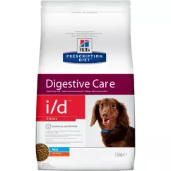 Hills PD Canine I/D 1,5кг (AB+) сухой корм для собак мини пород при заболевании ЖКТ вызванного стрес
