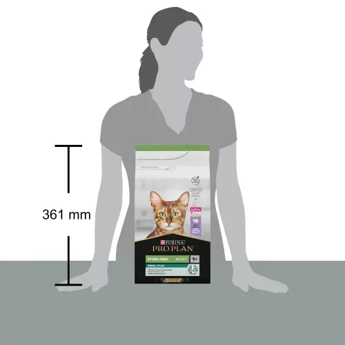 Сухой корм для кошек Pro Plan Sterilised Turkey 1,5 кг (индейка) (7613033566592) - фото №3