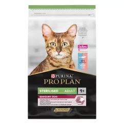 Purina Pro Plan Sterilised 10 кг (треска и форель) сухой корм для котов