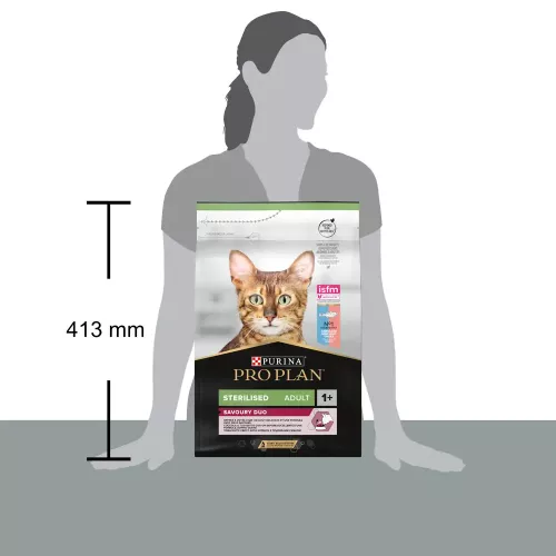 Purina Pro Plan Sterilised 3 кг (треска и форель) сухой корм для котов - фото №3