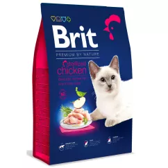 Brit Premium by Nature Cat Sterilised 8 кг (курка) сухий корм для стерилізованих котів