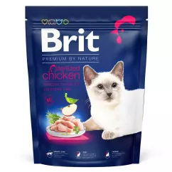 Brit Premium by Nature Cat Sterilized 300 г (курица) сухой корм для стерилизованных котов