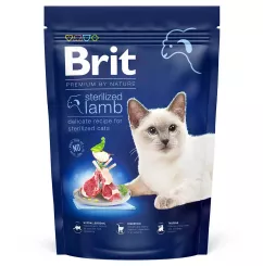 Brit Premium by Nature Cat Sterilized Lamb 800 г (ягня) сухий корм для стерилізованих котів