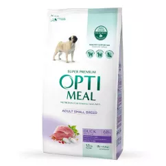 Optimeal 1,5 кг (утка) сухой корм для взрослых собак малых пород