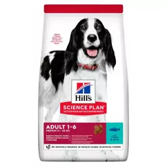 Hills Science Plan Adult Medium Breed 2,5 кг (тунец и рис) сухой корм для взрослых собак средних пор