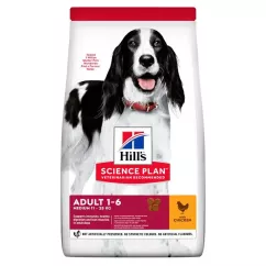 Hills Science Plan Adult Medium Breed 14 кг (курица) сухой корм для взрослых собак средних пород