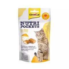 Ласощі для котів GimCat Nutri Pockets Сир + Таурин 60 г (G-419329/400716)