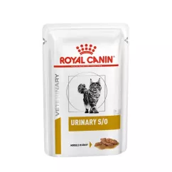 Вологий корм для котів, для підтримки сечовивідної системи Royal Canin Urinary S/O 85 г (домашня птиця) (403200119)