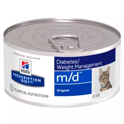 Вологий корм для котів, при цукровому діабеті Hills Science Plan Feline m/d 156 г (домашня птиця) (4281)
