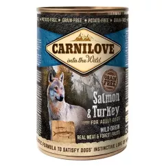 Вологий корм для собак Carnilove Salmon & Turkey 400г (лосось та індичка) (100132/529278)