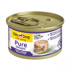 Вологий корм для собак GimDog LD Pure Delight 85 г (курка та тунець) (G-513164/027)