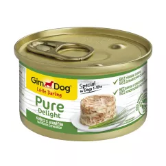Вологий корм для собак GimDog LD Pure Delight 85г (курка та ягня) (G-513188 /041)