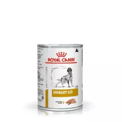 Вологий корм для собак Royal Canin Urinary S/O при захворюваннях сечовивідних шляхів 410г (домашня птиця) (40210019)