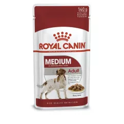Влажный корм для взрослых собак средних пород Royal Canin Medium Adult 140г (домашняя птица) (10950149)