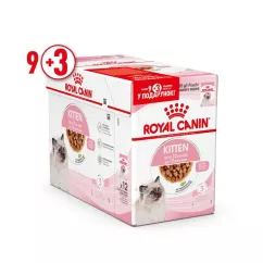 Вологий корм для кошенят Royal Canin Kitten Instinctive Gravy 85 г 12 шт (домашня птиця) (11487)