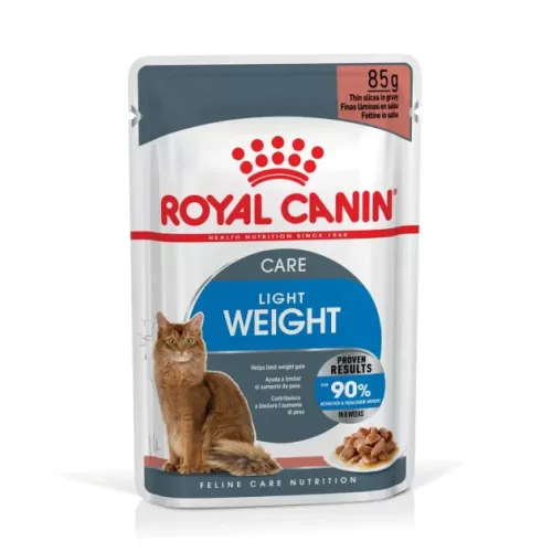 Влажный корм для кошек pouch Royal Canin Light Weight Care Gravy 85г, 9+3 шт в подарок (домашняя птица) (11578) - фото №2