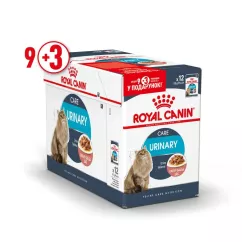 Влажный корм для кошек, для поддержания мочевыводящей системы pouch Royal Canin Urinary Care Gravy 85г, 9+3 шт в подарок (домашняя птица) (11477)