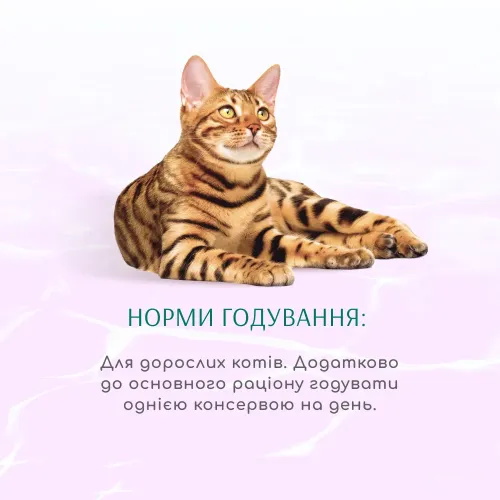 Вологий корм для котів Optimeal Beauty Harmony 70 г (тунець) (4820215366236) - фото №5