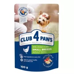 Вологий корм для собак Club 4 Paws Premium 100г (курка) (B5510111)