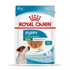 Вологий корм для цуценят міні порід Royal Canin Mini Puppy 85г (домашня птиця) (10990019)