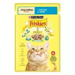 Влажный корм пауч для кошек Friskies pouch, 85г (лосось) (3650687)