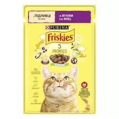 Влажный корм пауч для кошек Friskies pouch, 85г (ягненок) (3650665)