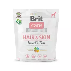 Brit Care Insect Fish 1 kg сухой корм для взрослых собак всех пород