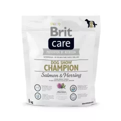 Brit Care Dog Show Champion 1kg сухий корм для виставкових собак усіх порід