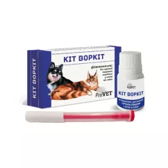 Фітокомплекс для котів та собак ProVET «Кіт Воркіт» 20 мл + шприц (заспокійливий засіб) (PR241753)