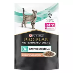 Вологий корм пауч для котів при захворюваннях шлунково-кишкового тракту Pro Plan Veterinary Diets EN Gastrointestinal 85 г (лосось) (12331739)