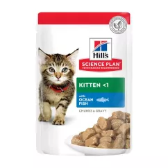 Влажный корм для котят Hills Science Plan Kitten pouch85 г (рыба) (604036)