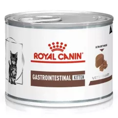 Вологий корм для кошенят при захворюваннях шлунково-кишкового тракту Royal Canin Gastrointestinal Kitten 195 г (домашній птах) (1227002)