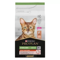 Сухой корм для кошек Pro Plan Sterilised Salmon 1,5 кг (лосось) (7613036517362)