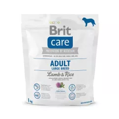Brit Care Adult Large Breed Lamb and Rice 1 kg сухий корм для дорослих собак великих порід