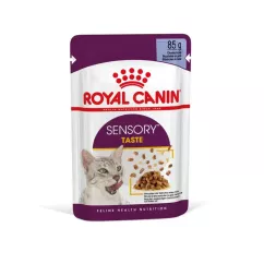 Влажный корм для привередливых кошек Royal Sensory Taste pouch в желе 85 г (1528001)