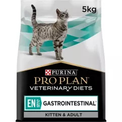 Purina Pro Plan Veterinary Diets EN Gastrointestinal 5 кг сухой корм для котов при заболеваниях желу