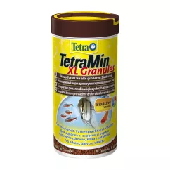 Tetra TetraMin XL Granules Сухой корм для всех аквариумных рыб в гранулах 250 мл
