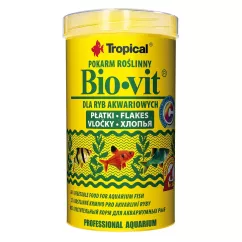 Tropical Bio-Vit Сухий корм для травоїдних риб у пластівцях 500 мл