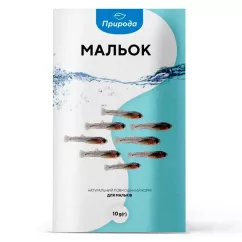 Натуральный корм для аквариумных рыб Природа «Малок» 10 г (для молодых рыб) (PR740116)