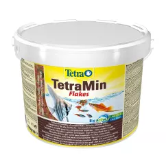 Tetra TetraMin Сухой корм для всех аквариумных рыб в хлопьях 10 л