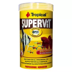 Tropical Supervit Сухий корм для всіх акваріумних риб у пластівцях 500 мл