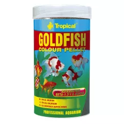 Сухий корм для акваріумних риб Tropical в гранулах «Goldfish Color Pellet» 250 мл (для золотих рибок) (5900469604748)